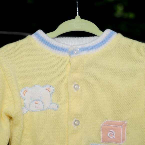 Vintage Spin Offs Shirts & Tops Vintage 8s Baby Girls Yellow